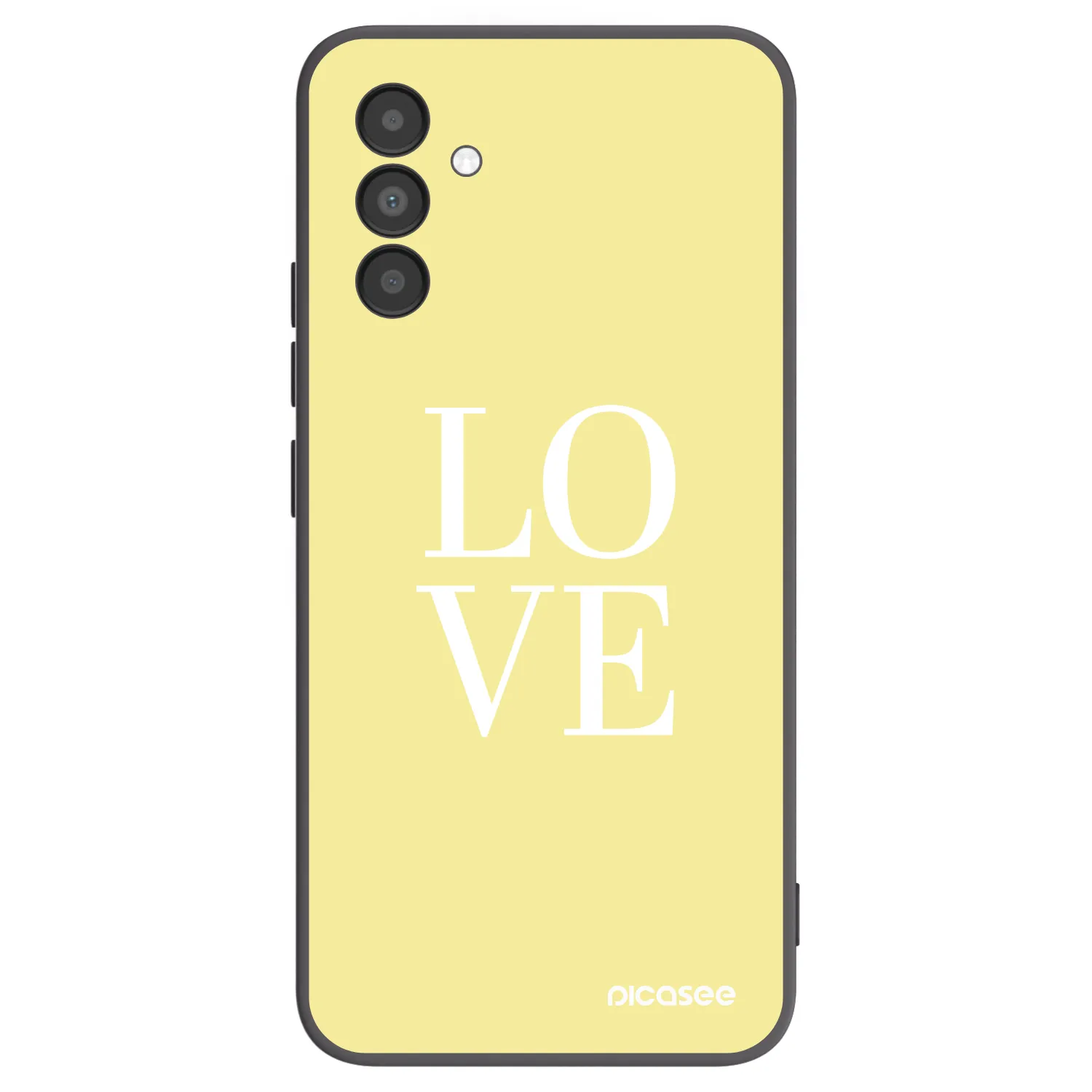 Picasee silikonski črni ovitek za Samsung Galaxy A04s A047F - Love