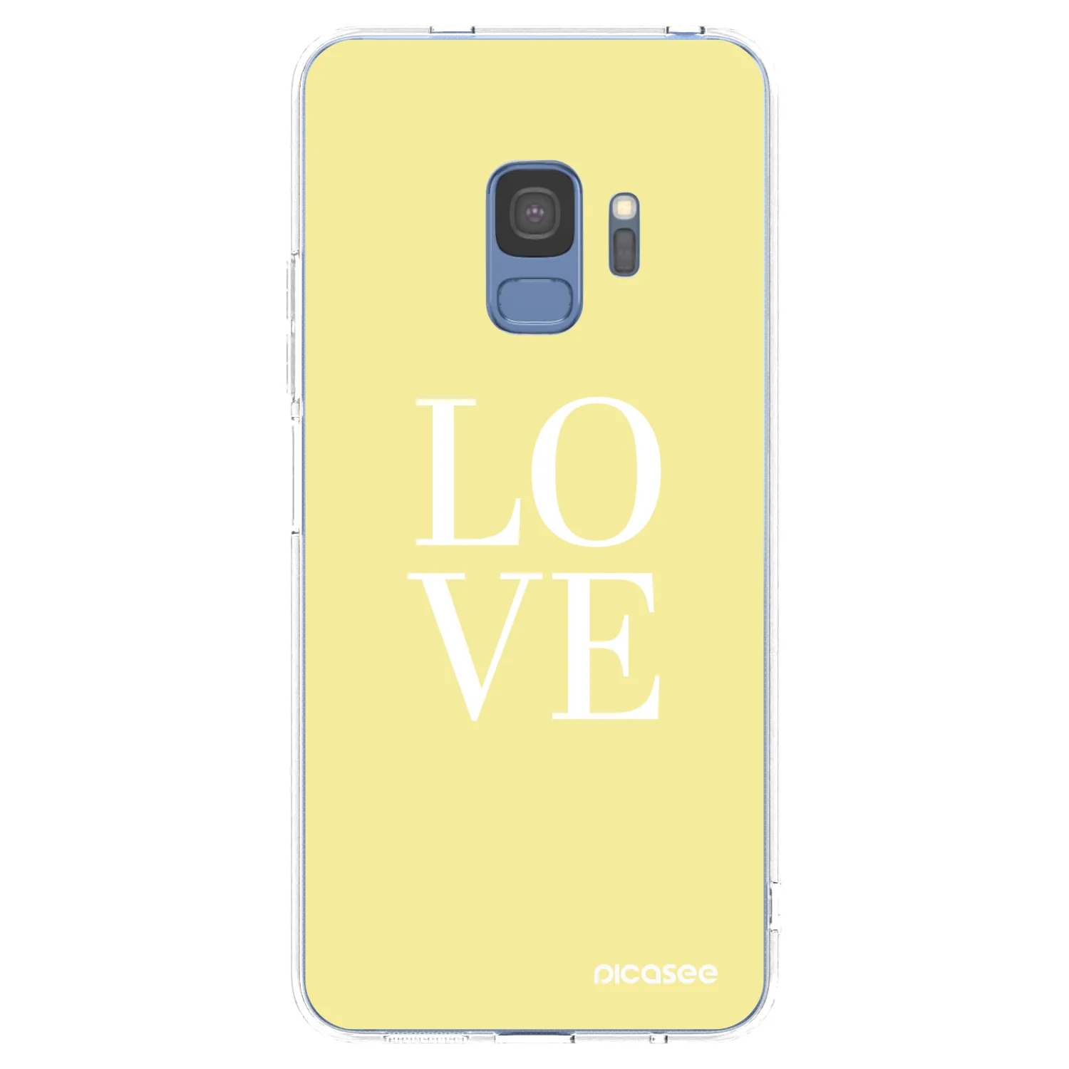 Picasee silikonski prozorni ovitek za Samsung Galaxy S9 G960F - Love