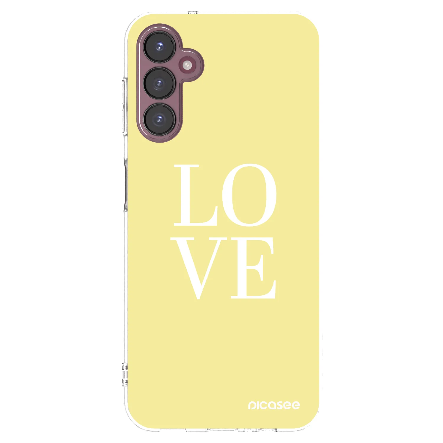 Picasee silikonski prozorni ovitek za Samsung Galaxy A05s A057G - Love