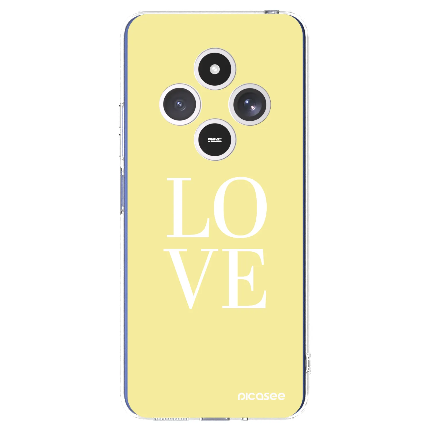 Picasee silikonski prozorni ovitek za Xiaomi Redmi 14C - Love