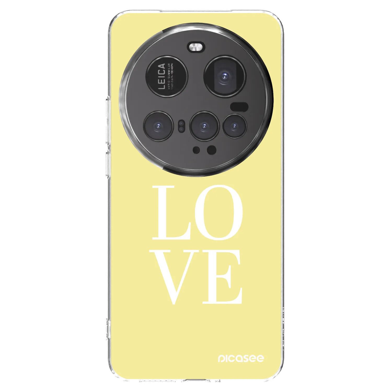 Picasee silikonski prozorni ovitek za Xiaomi 15 Ultra - Love