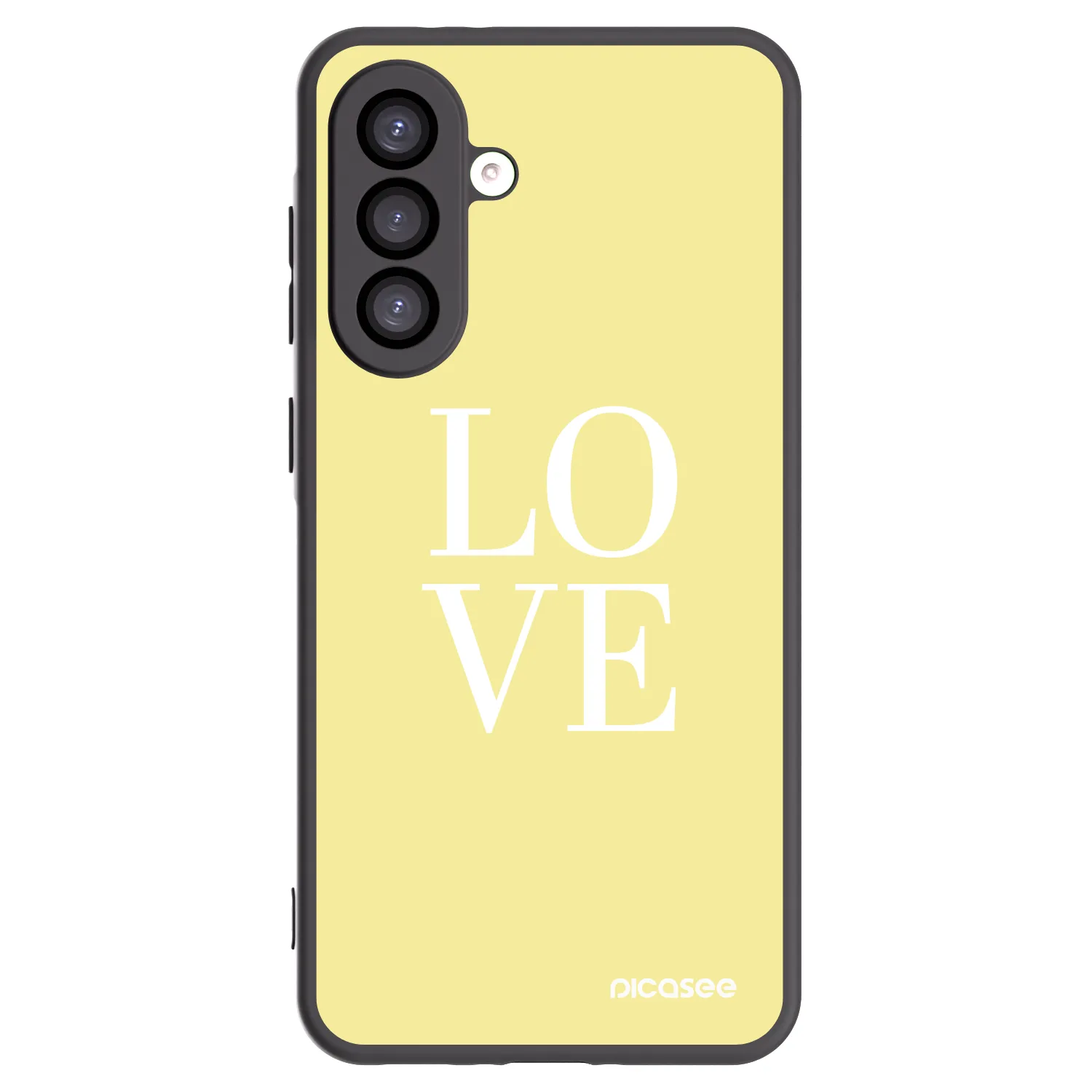 Picasee silikonski črni ovitek za Samsung Galaxy A26 5G A266B - Love