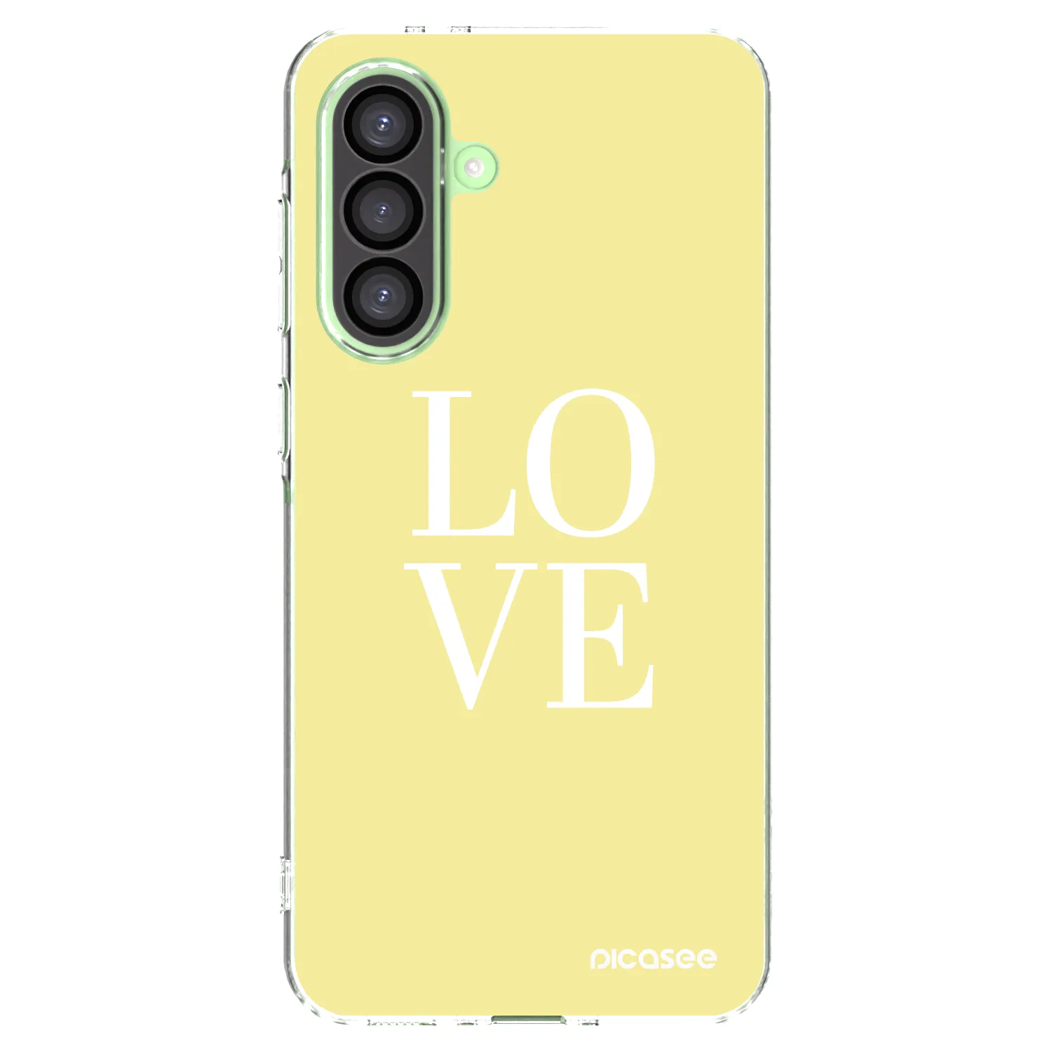 Picasee silikonski prozorni ovitek za Samsung Galaxy A26 5G A266B - Love