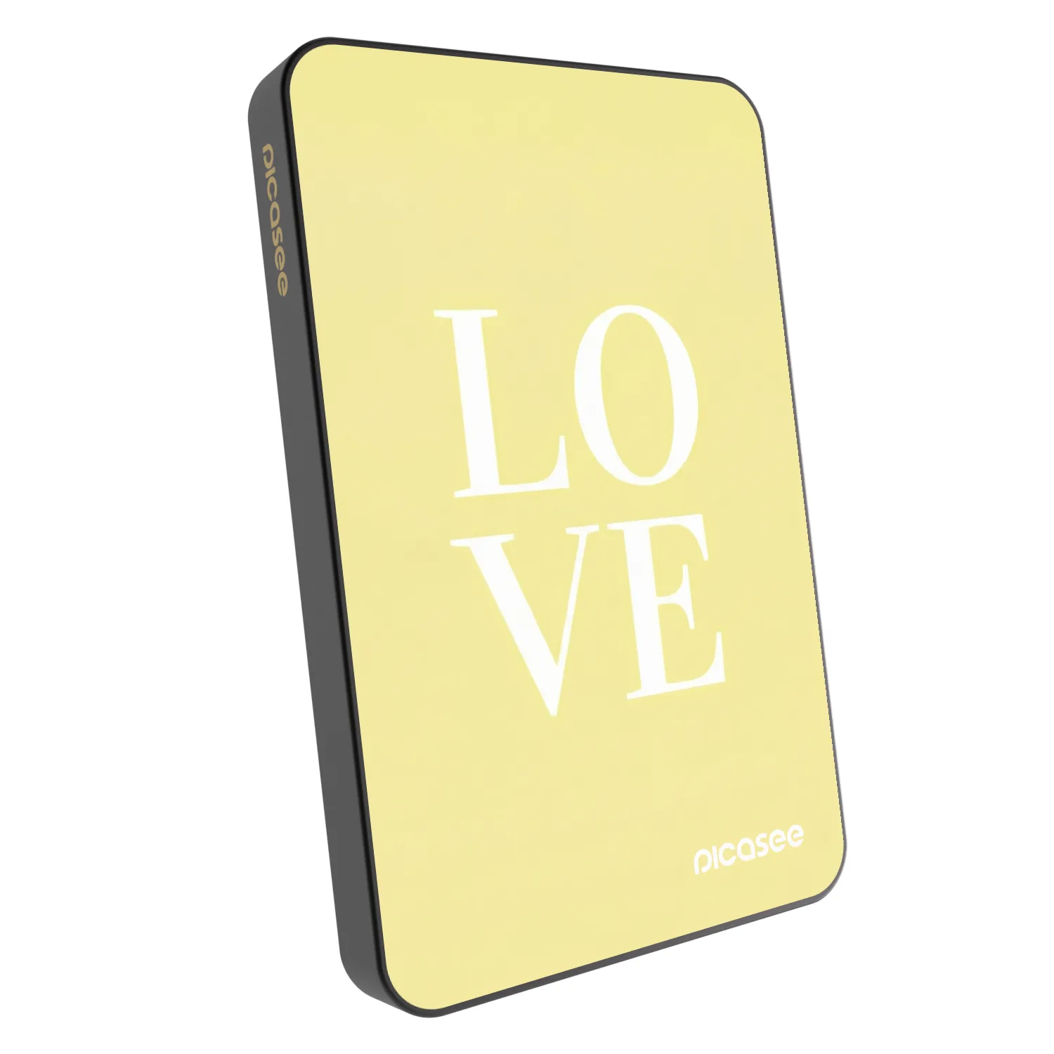 Picasee Prenosna baterija z MagSafe 5 000 mAh Siva - Love
