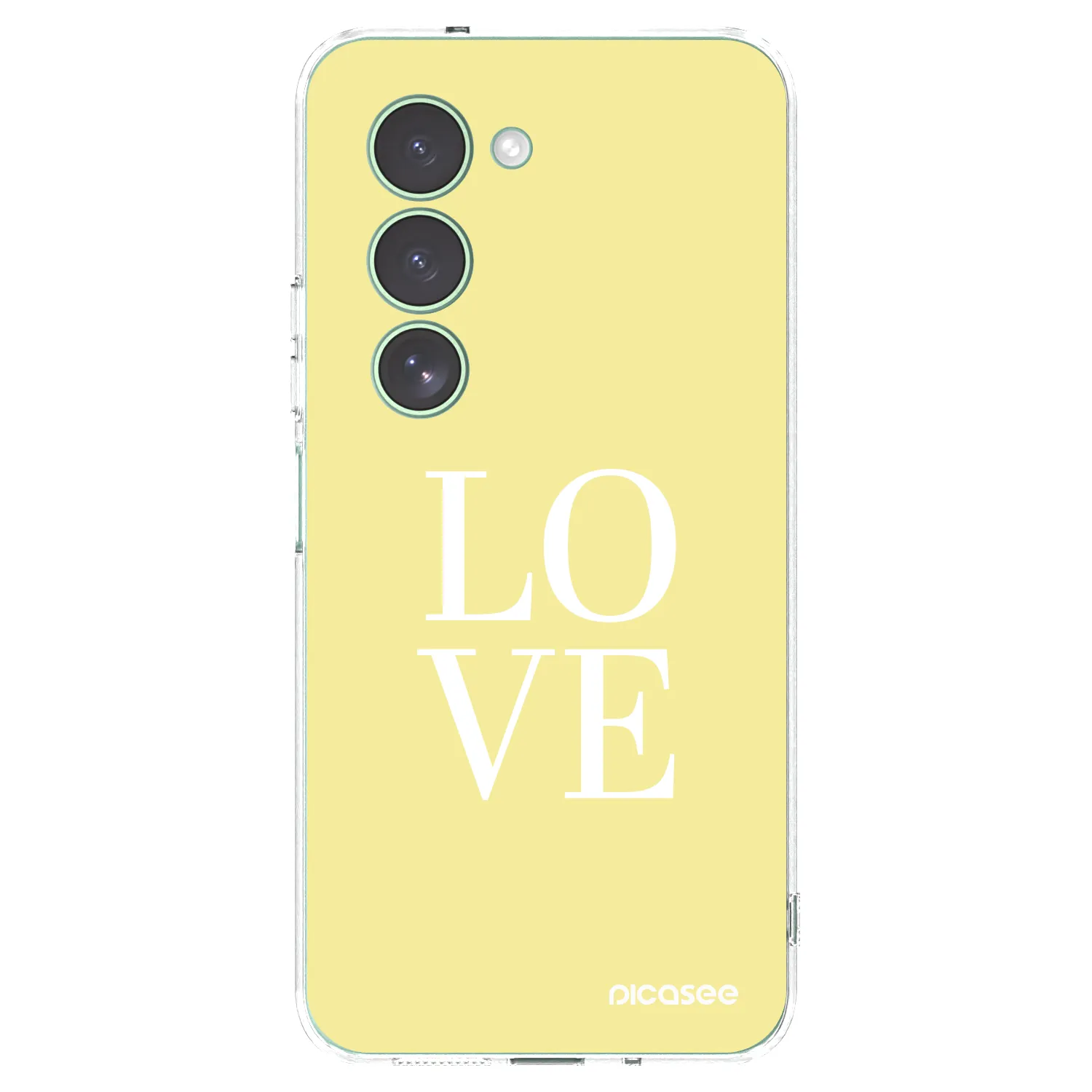 Picasee silikonski prozorni ovitek za Xiaomi Redmi 15 5G - Love
