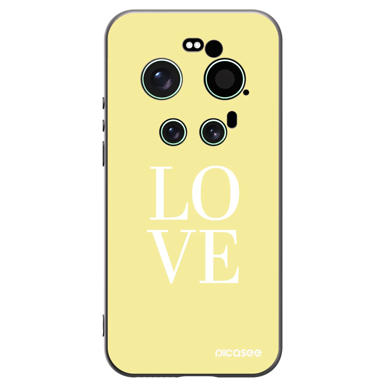 Picasee silikonski črni ovitek za Xiaomi 17 Ultra - Love