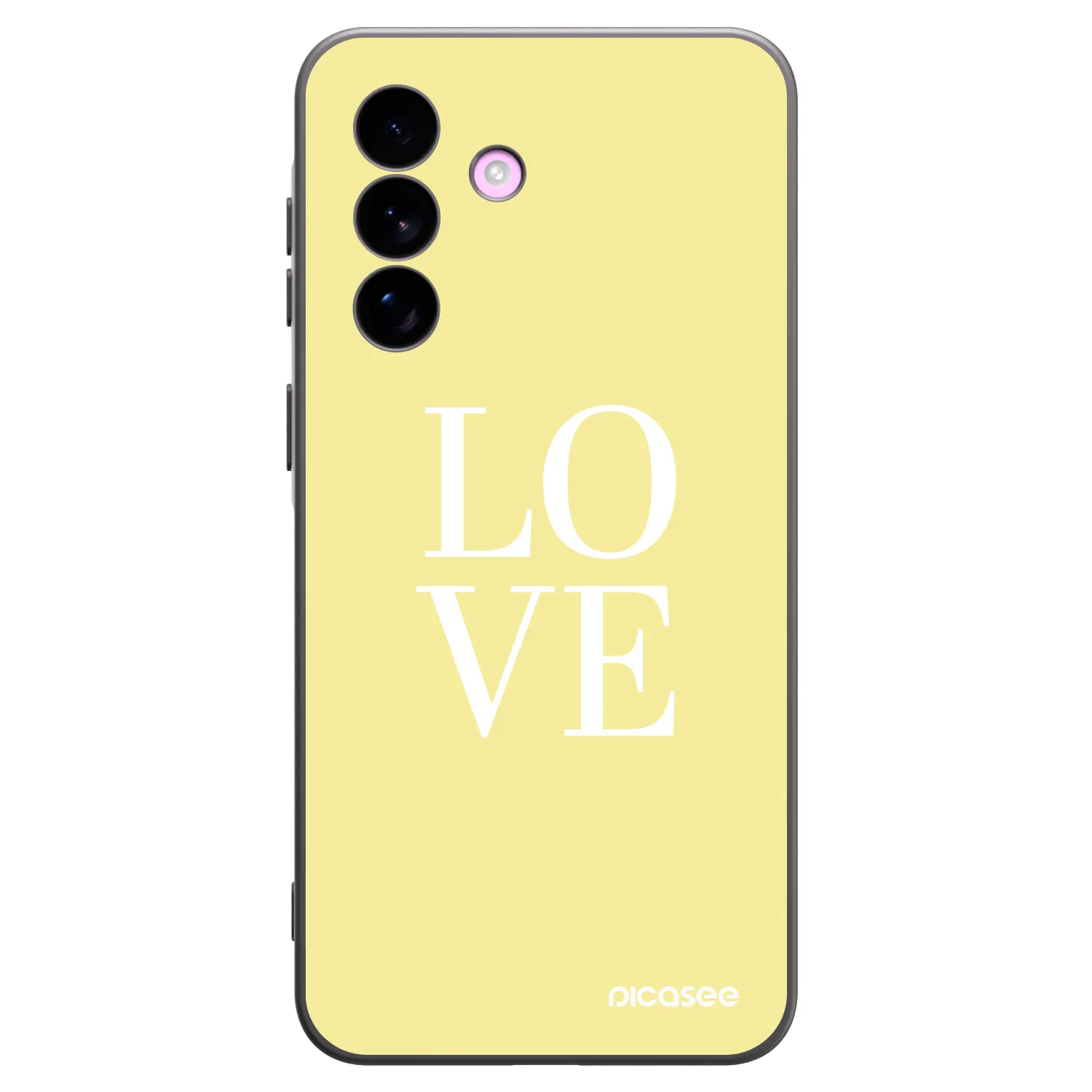 Picasee silikonski črni ovitek za Samsung Galaxy A57 5G - Love