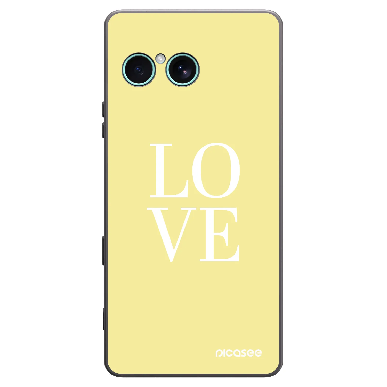 Picasee silikonski črni ovitek za Sony Xperia 10 VII - Love