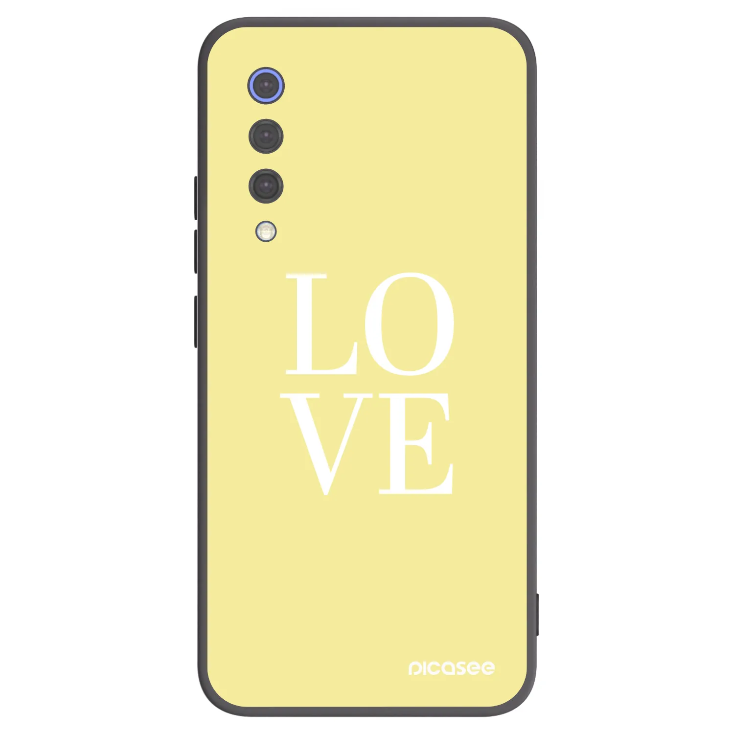 Picasee silikonski črni ovitek za Xiaomi Mi 9 SE - Love