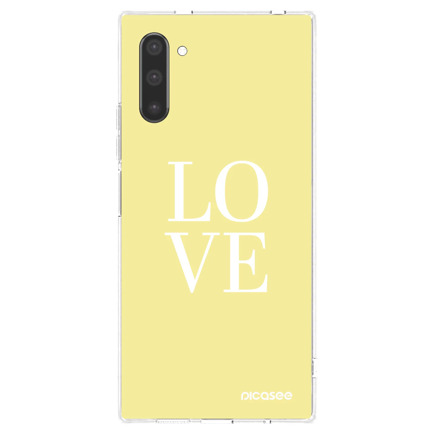 Picasee silikonski prozorni ovitek za Samsung Galaxy Note 10 N970F - Love