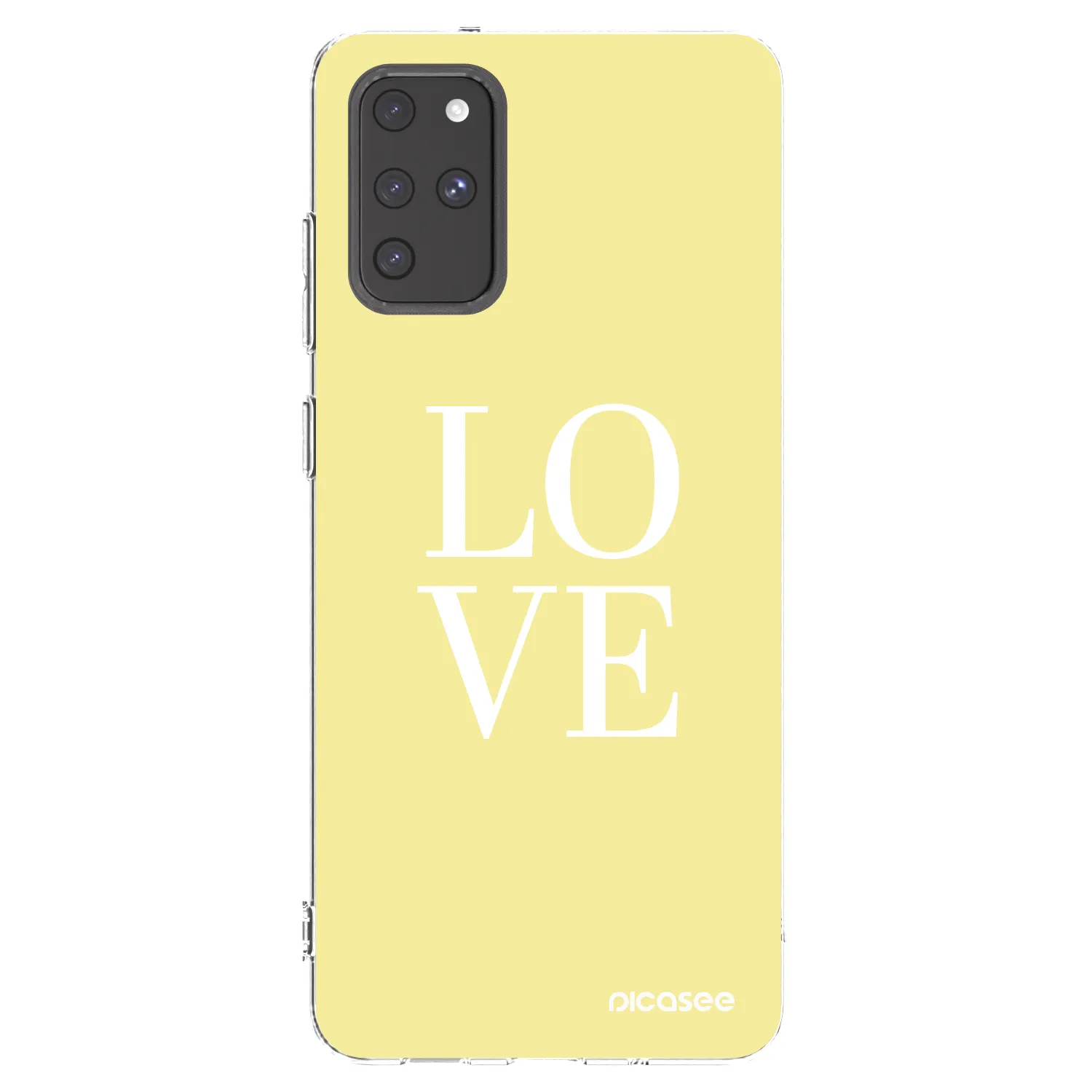 Picasee silikonski prozorni ovitek za Samsung Galaxy S20+ G985F - Love