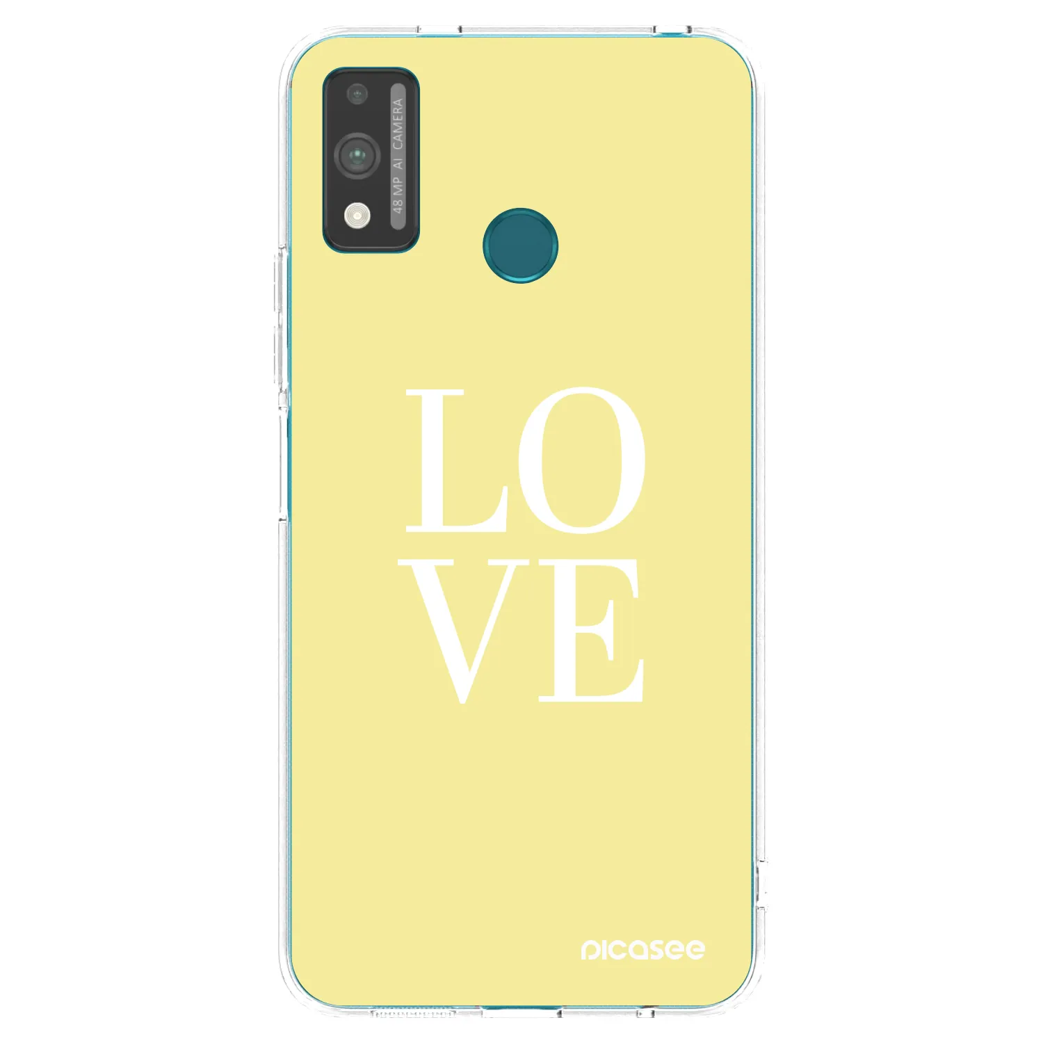 Picasee silikonski prozorni ovitek za Honor 9X Lite - Love
