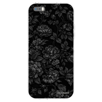 Picasee silikonski prozorni ovitek za Apple iPhone 5/5S/SE - Dark Romance