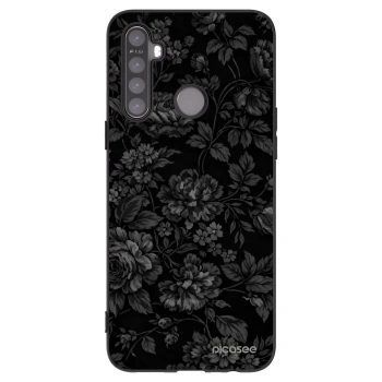 Picasee silikonski črni ovitek za Realme 5 - Dark Romance