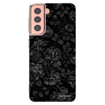 Picasee silikonski prozorni ovitek za Samsung Galaxy S21 5G G991B - Dark Romance