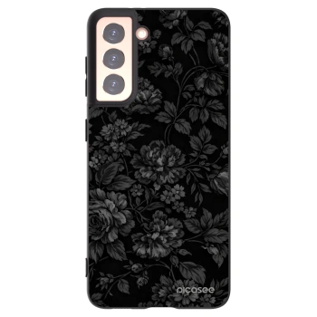 Picasee silikonski črni ovitek za Samsung Galaxy S21 5G G991B - Dark Romance