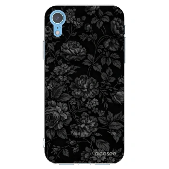 Picasee silikonski prozorni ovitek za Apple iPhone XR - Dark Romance