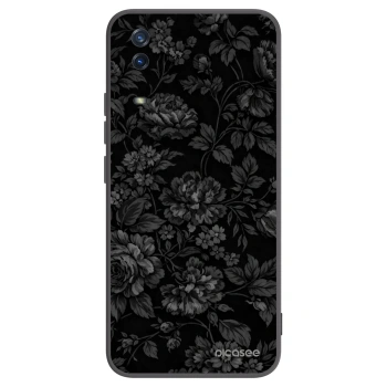 Picasee silikonski črni ovitek za Vivo Y11s - Dark Romance