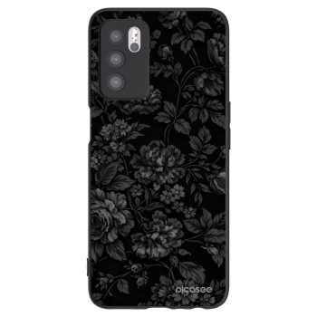 Picasee silikonski črni ovitek za OPPO A16s - Dark Romance