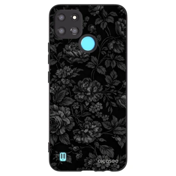 Picasee silikonski črni ovitek za Realme C21Y - Dark Romance