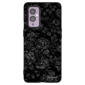 Picasee silikonski črni ovitek za OnePlus 9 - Dark Romance