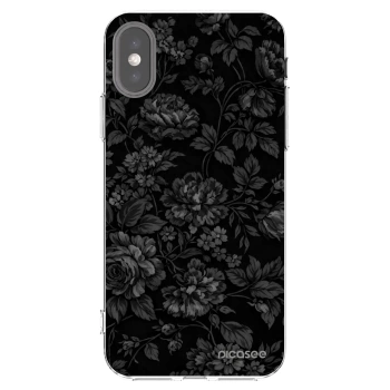 Picasee silikonski prozorni ovitek za Apple iPhone X/XS - Dark Romance