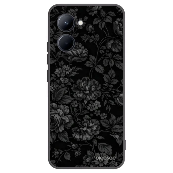 Picasee silikonski črni ovitek za Realme C33 (2023) - Dark Romance