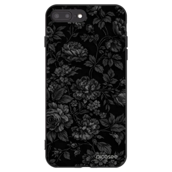 Picasee silikonski črni ovitek za Apple iPhone 7 Plus - Dark Romance
