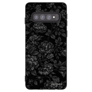 Picasee silikonski črni ovitek za Samsung Galaxy S10 G973 - Dark Romance