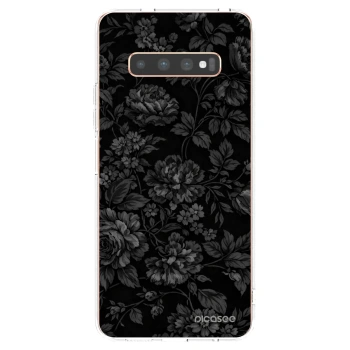 Picasee silikonski prozorni ovitek za Samsung Galaxy S10 Plus G975 - Dark Romance