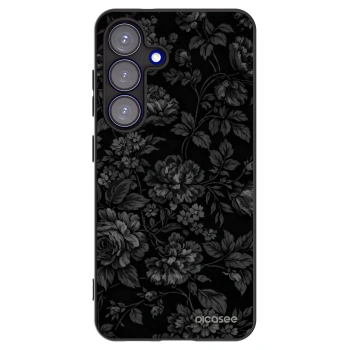 Picasee silikonski črni ovitek za Samsung Galaxy S25 5G - Dark Romance