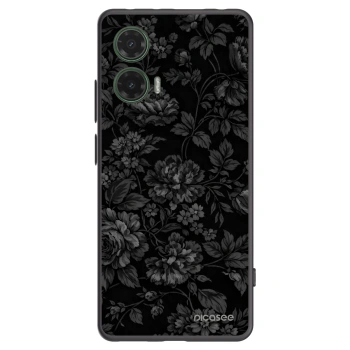 Picasee silikonski črni ovitek za Motorola Moto G35 5G - Dark Romance