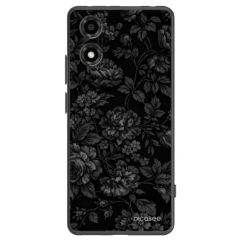 Picasee silikonski črni ovitek za Motorola Moto E14 - Dark Romance
