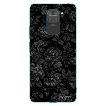 Picasee silikonski črni ovitek za Xiaomi Redmi Note 9 - Dark Romance
