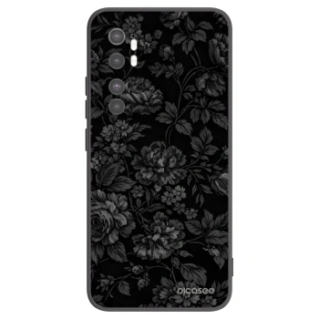Picasee silikonski črni ovitek za Xiaomi Mi Note 10 Lite - Dark Romance
