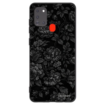 Picasee silikonski črni ovitek za Samsung Galaxy A21s - Dark Romance