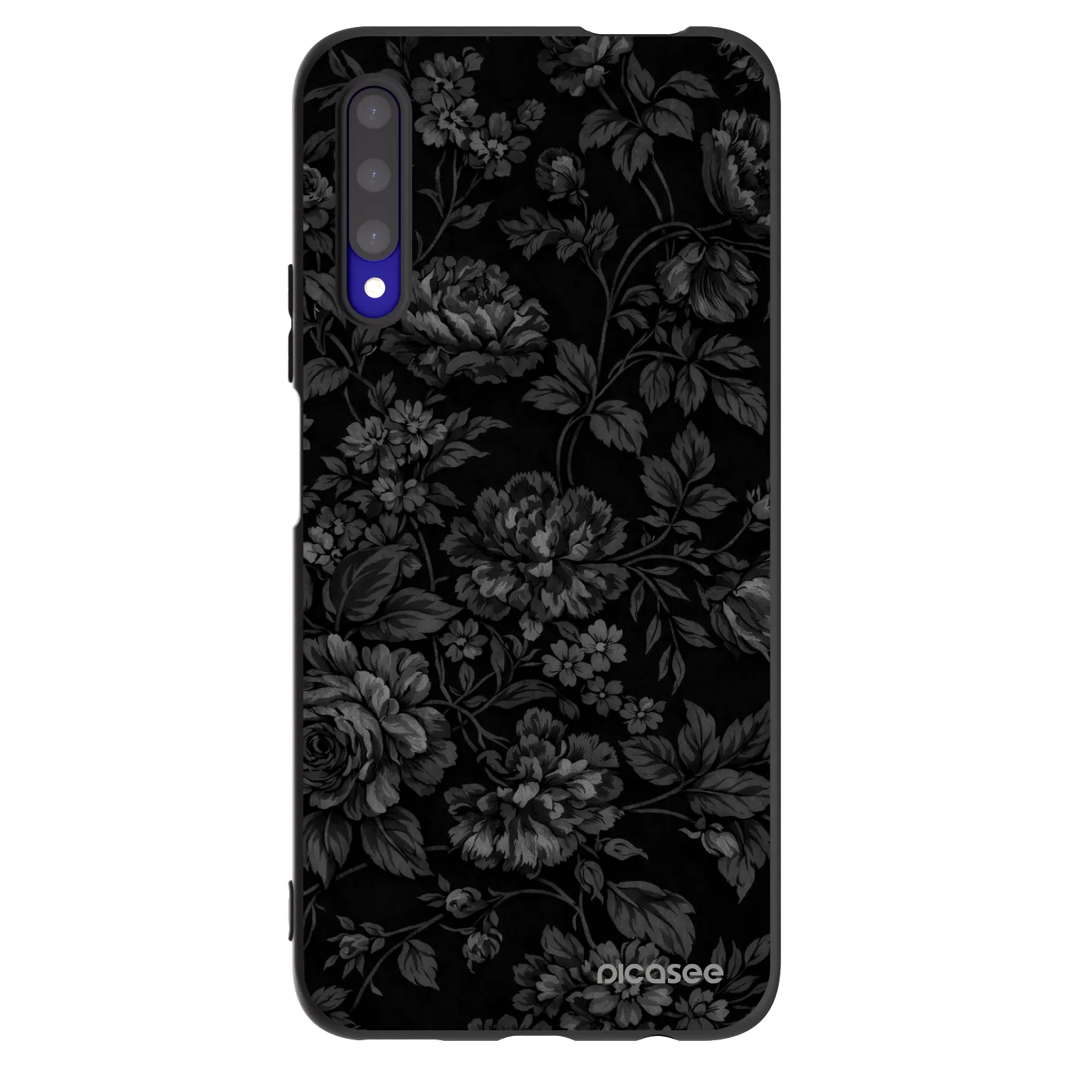 Picasee silikonski črni ovitek za Honor 9X Pro - Dark Romance