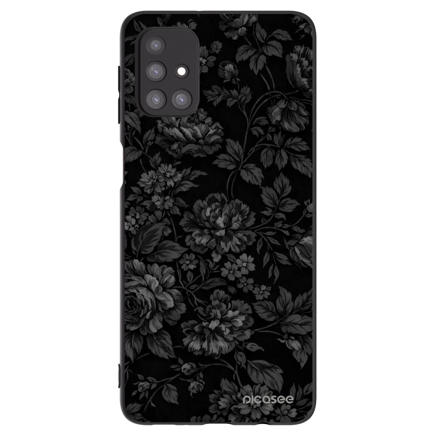 Picasee silikonski črni ovitek za Samsung Galaxy M31s - Dark Romance