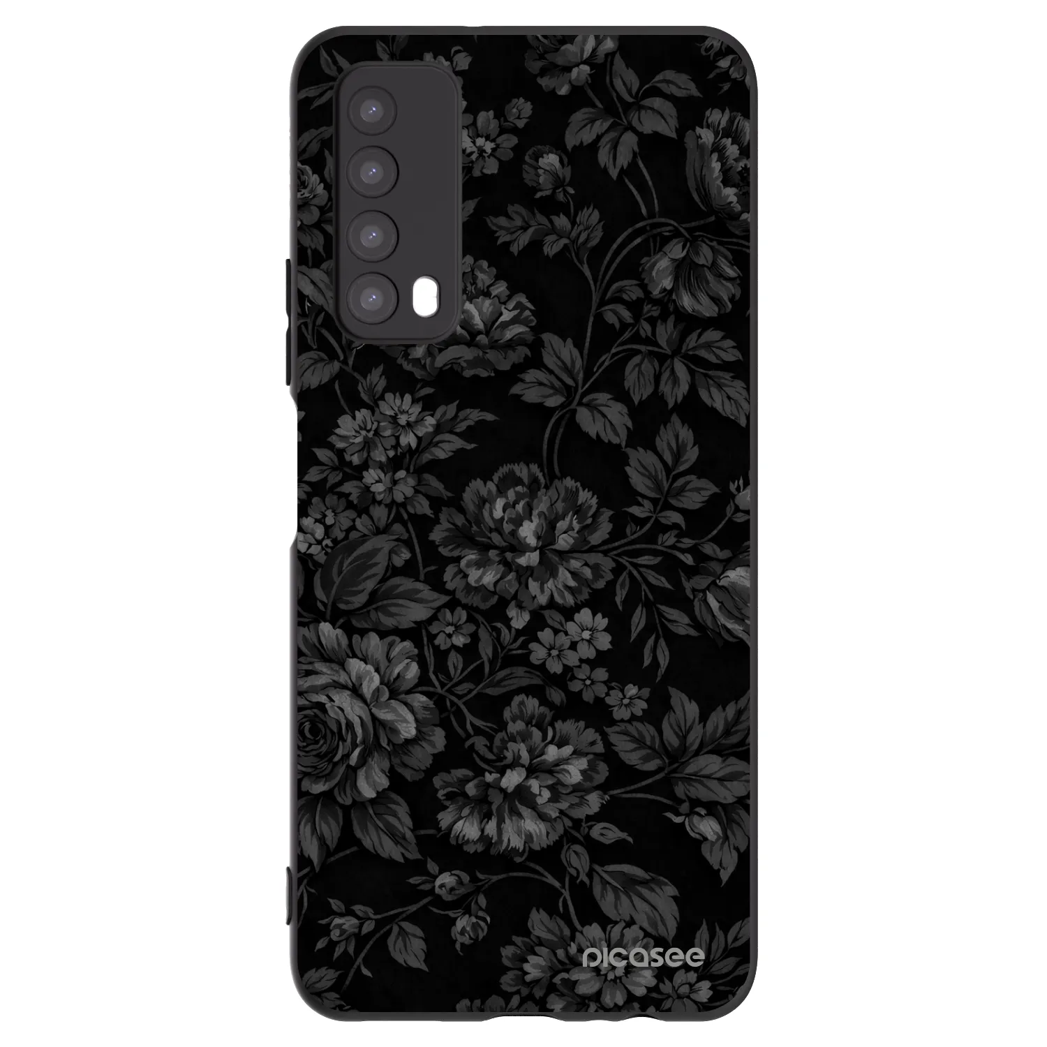 Picasee silikonski črni ovitek za Huawei P Smart 2021 - Dark Romance