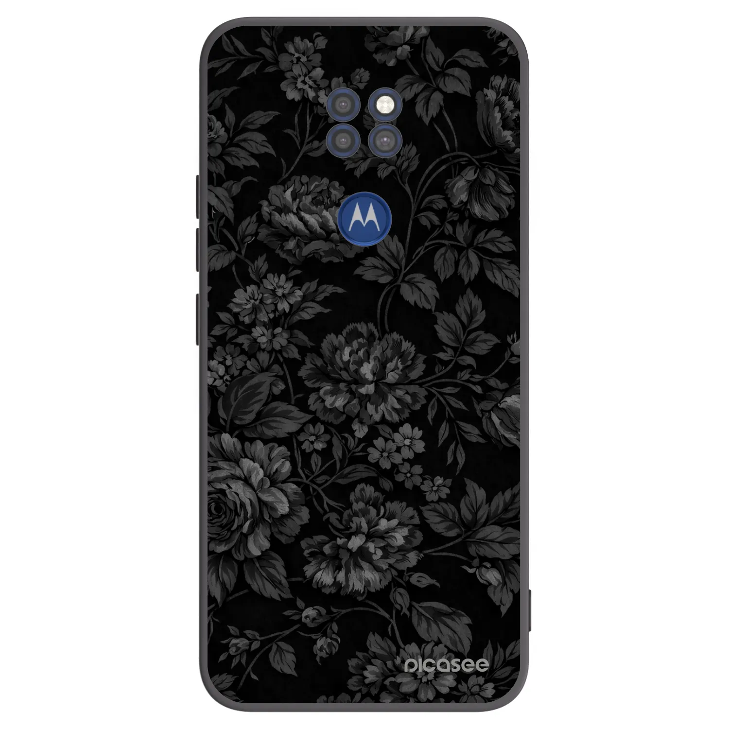 Picasee silikonski črni ovitek za Motorola Moto G9 Play - Dark Romance