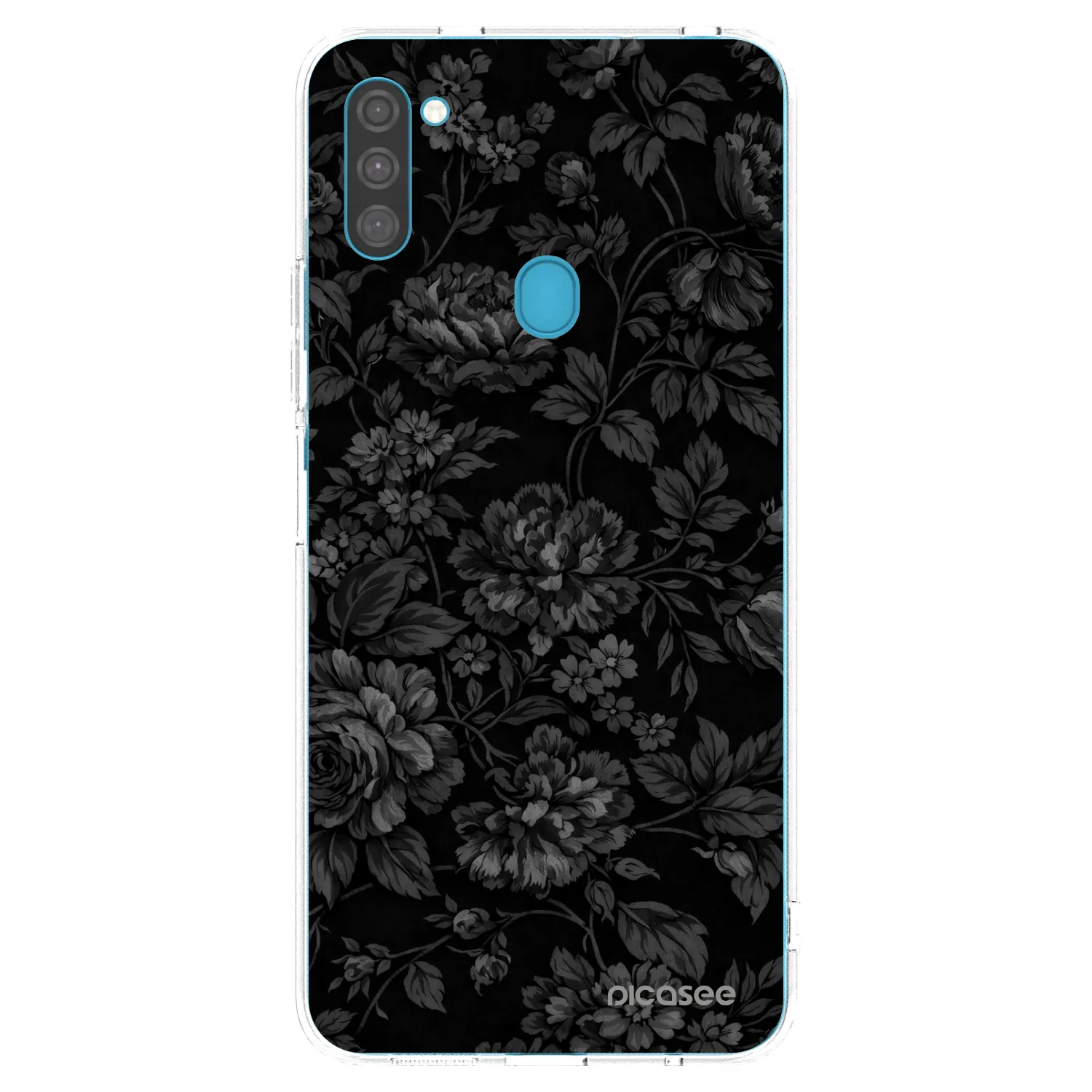 Picasee silikonski prozorni ovitek za Samsung Galaxy M11 - Dark Romance