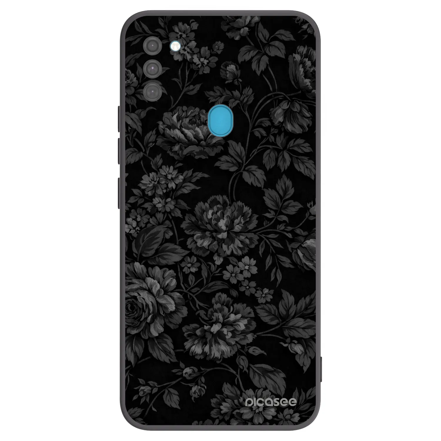 Picasee silikonski črni ovitek za Samsung Galaxy M11 - Dark Romance