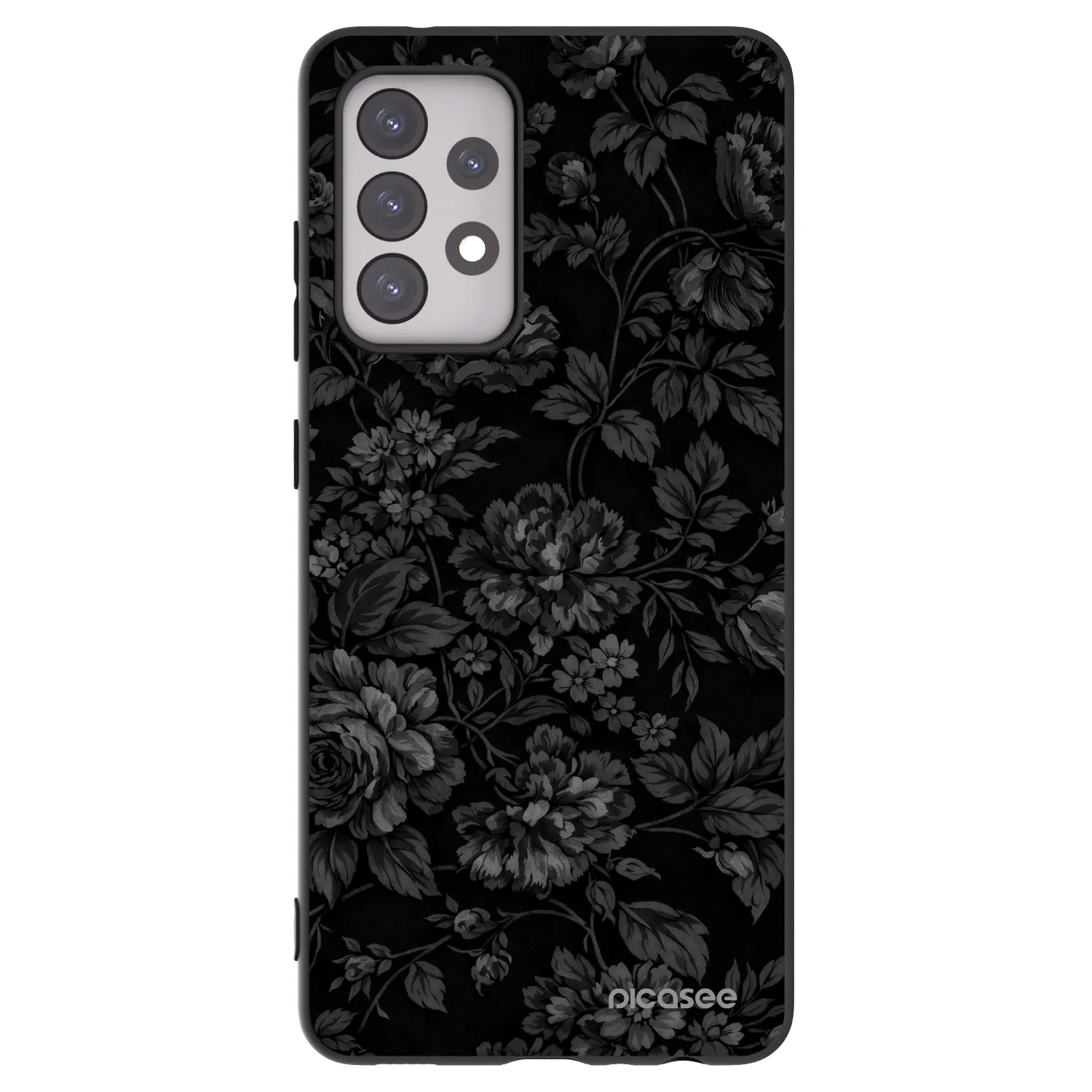 Picasee silikonski črni ovitek za Samsung Galaxy A52 5G A525F - Dark Romance
