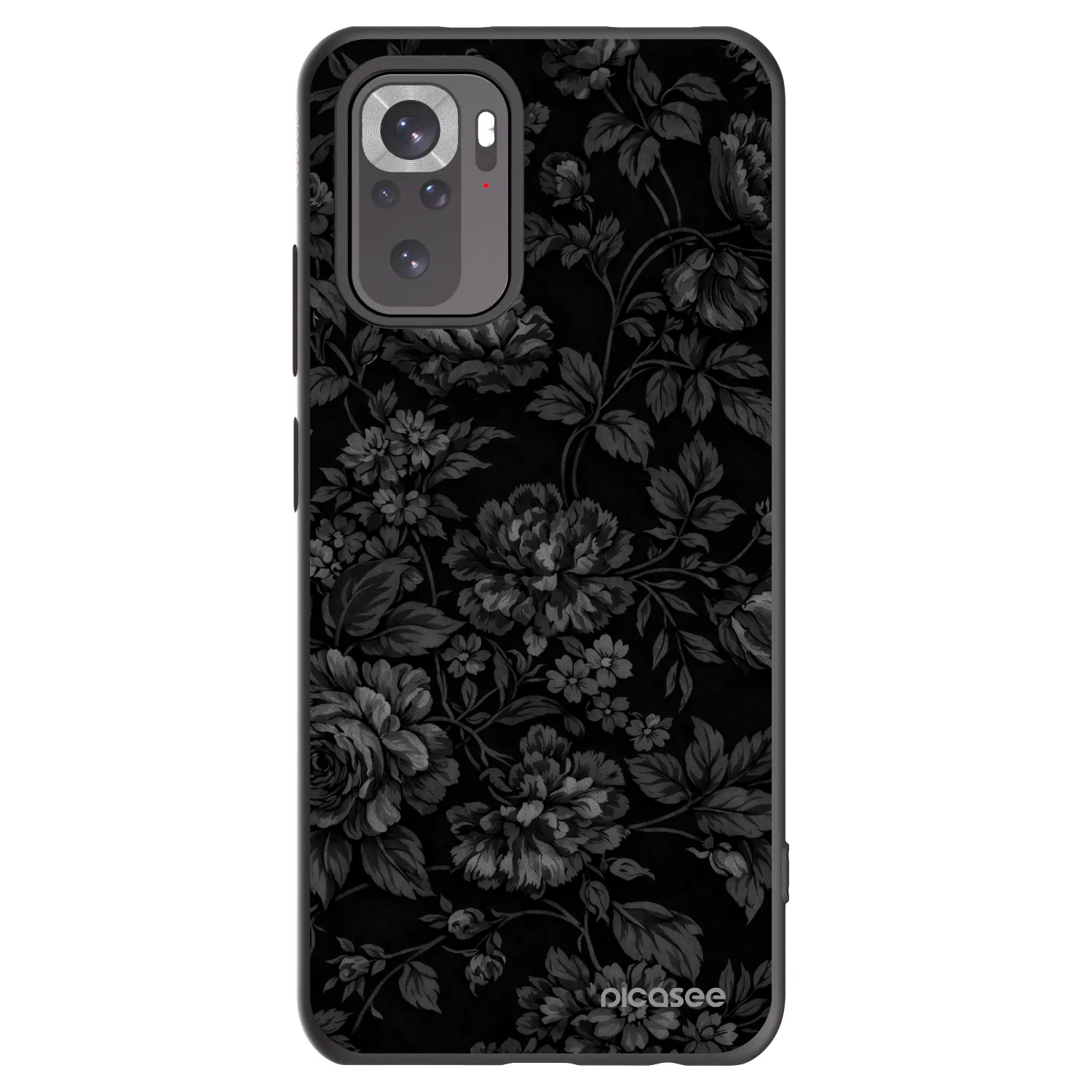 Picasee silikonski črni ovitek za Xiaomi Redmi Note 10S - Dark Romance