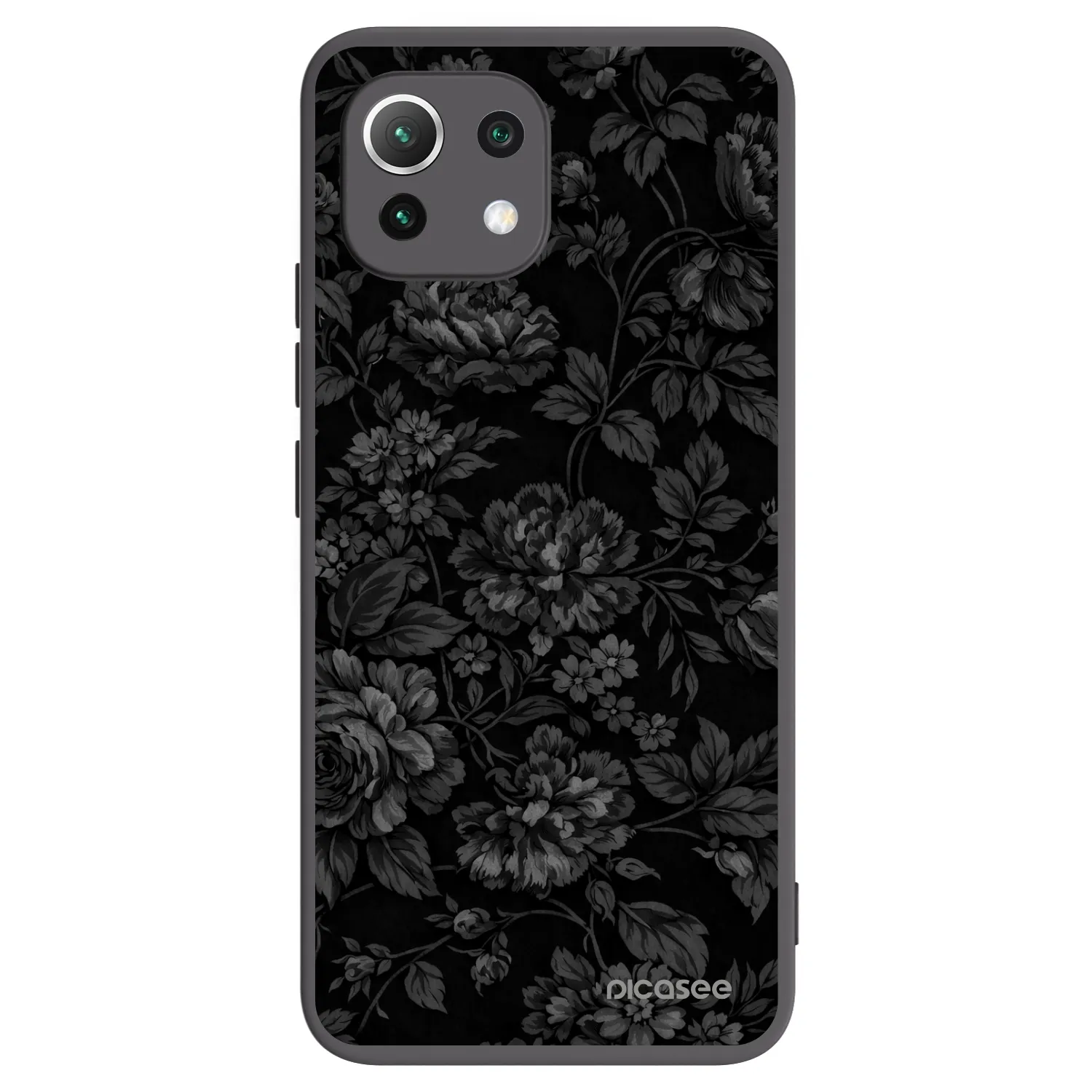 Picasee silikonski črni ovitek za Xiaomi Mi 11 Lite - Dark Romance