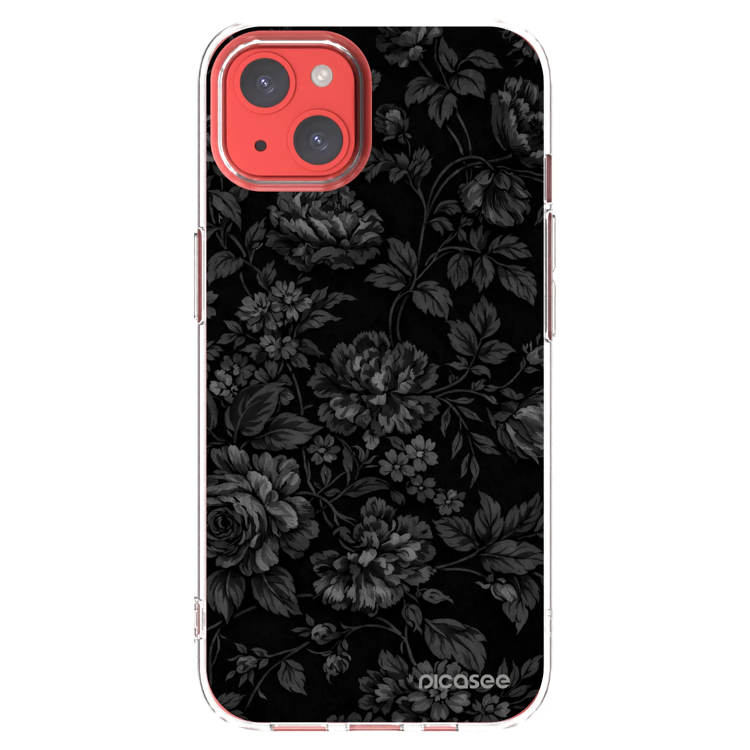 Picasee silikonski prozorni ovitek za Apple iPhone 13 - Dark Romance