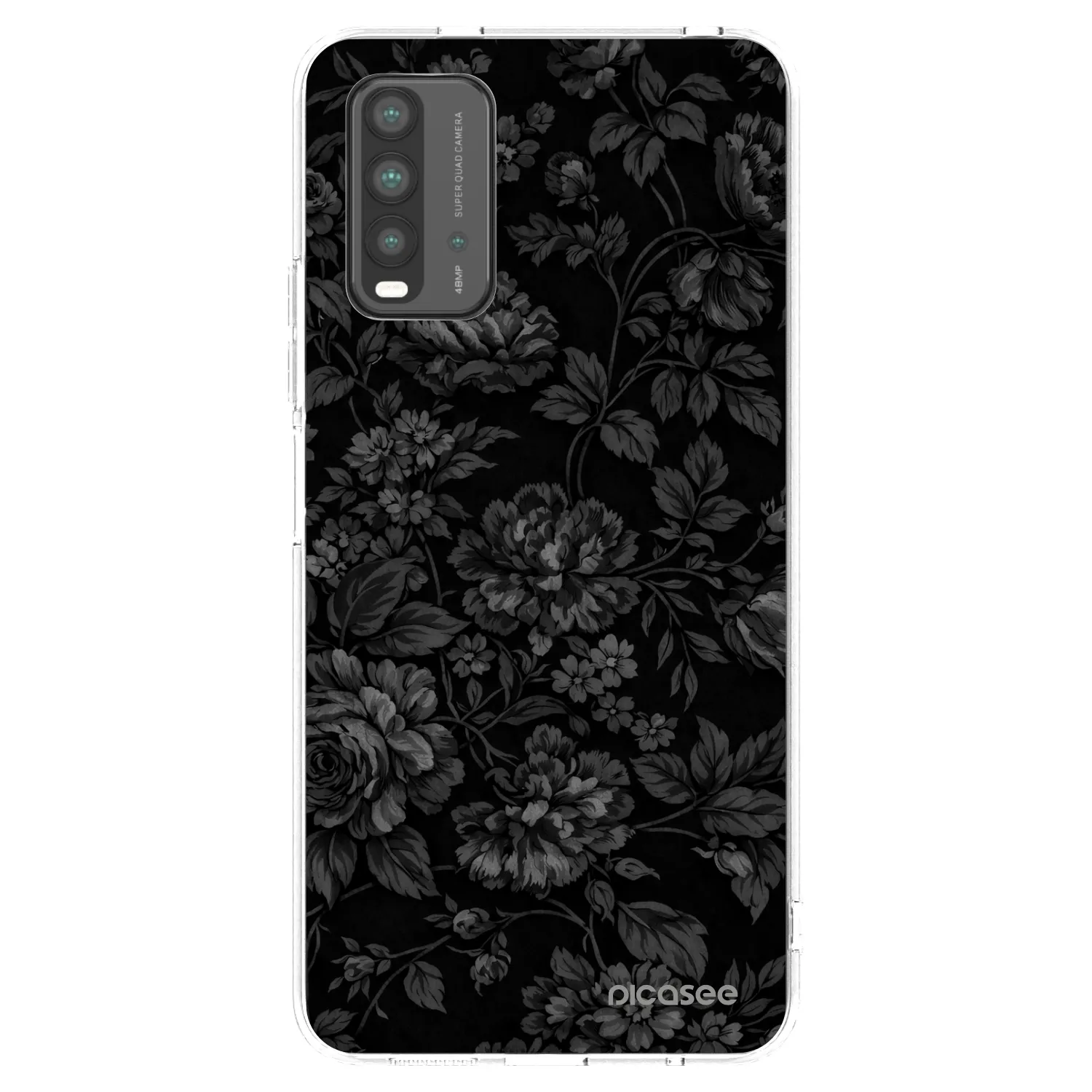 Picasee silikonski črni ovitek za Xiaomi Redmi 9T - Dark Romance