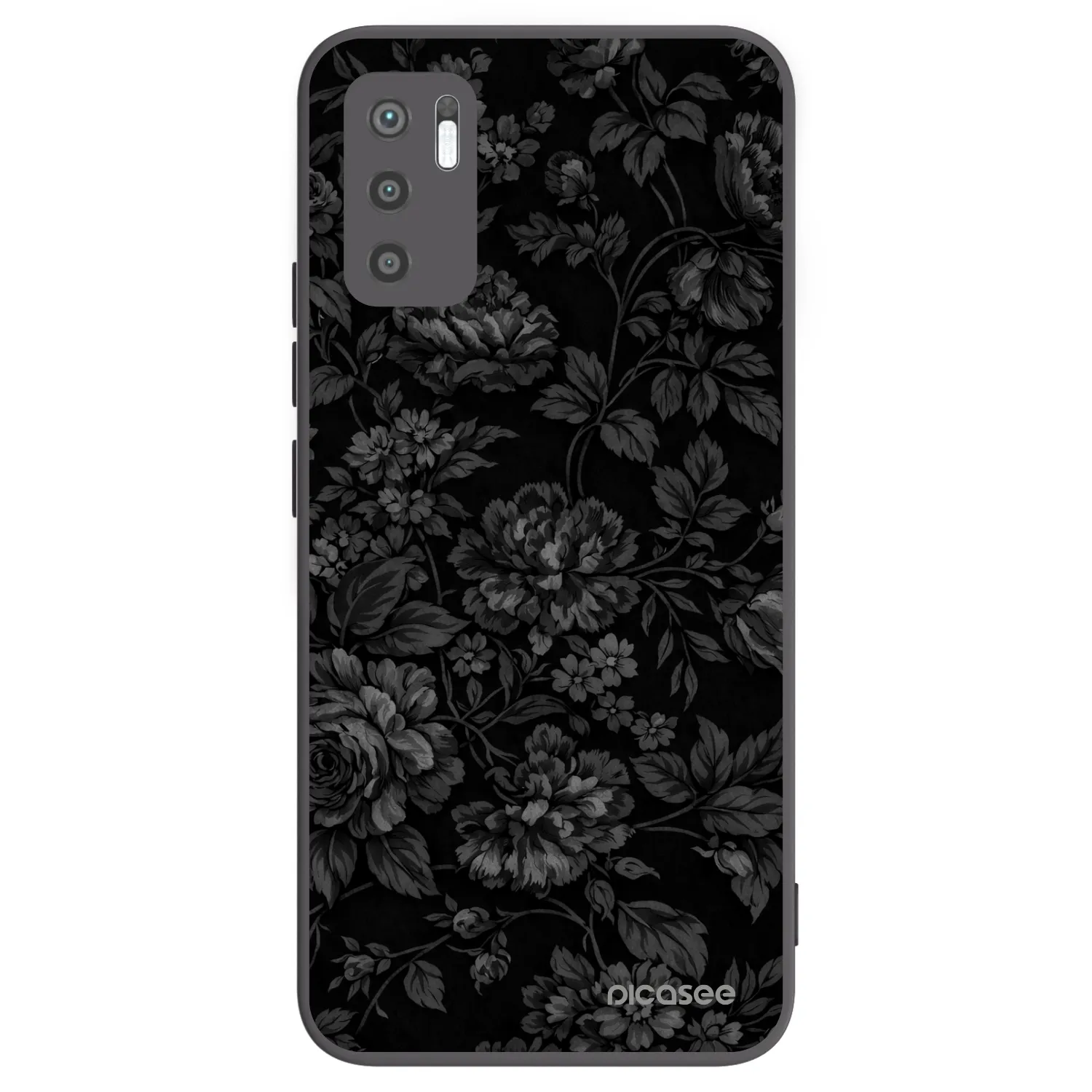 Picasee silikonski črni ovitek za Xiaomi Redmi Note 10 5G - Dark Romance