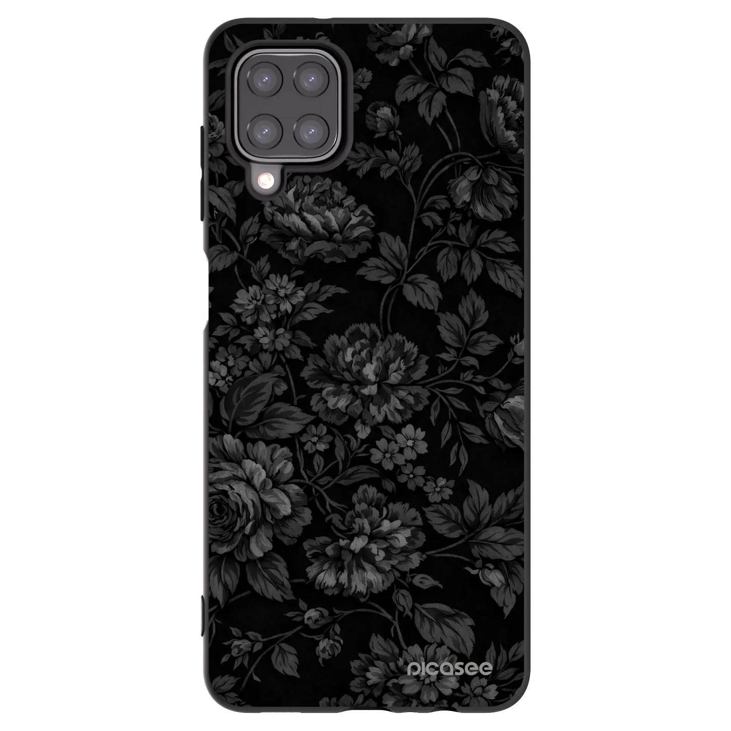 Picasee silikonski črni ovitek za Samsung Galaxy M12 M127F - Dark Romance
