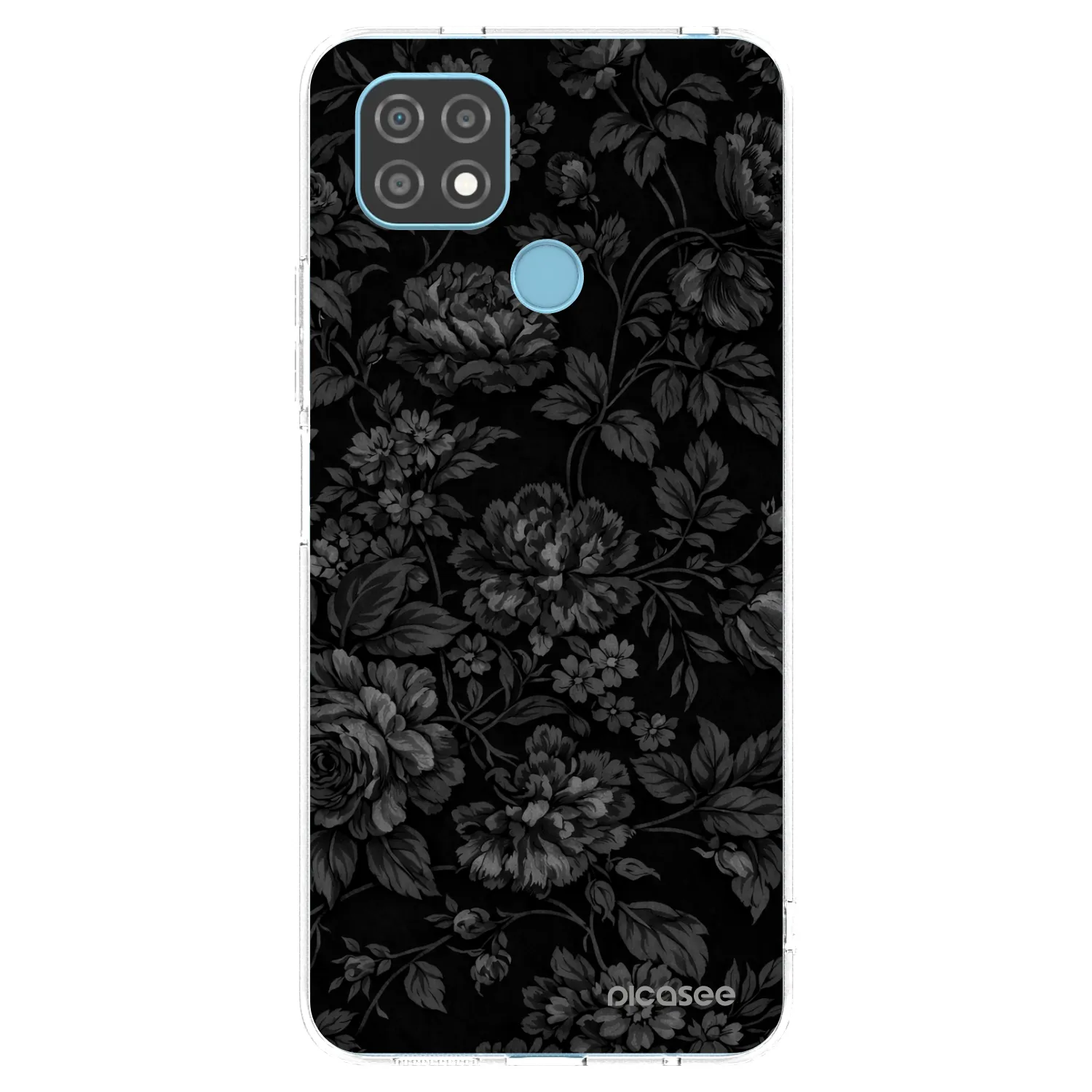 Picasee silikonski prozorni ovitek za Realme C21 - Dark Romance